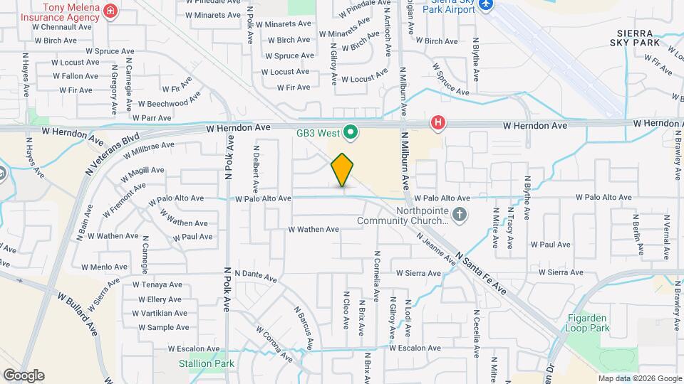 5111 W Fremont Ave Map and Location Details