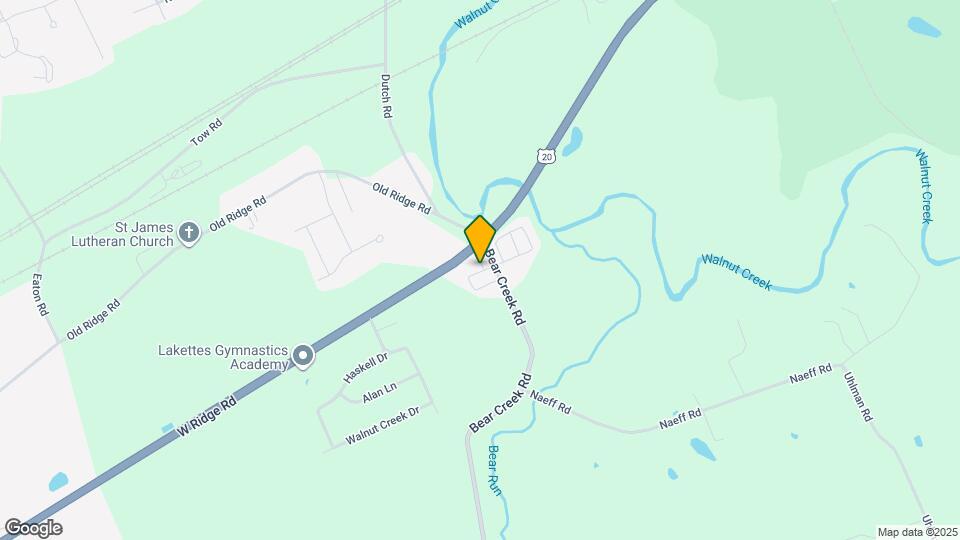 6621 W Ridge Rd Map and Location Details