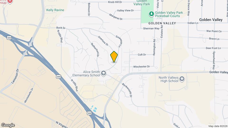 7195 Souverain Ln Map and Location Details