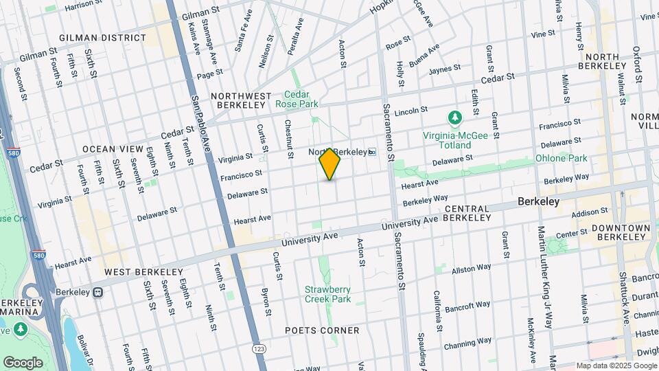 1312 Delaware St Map and Location Details