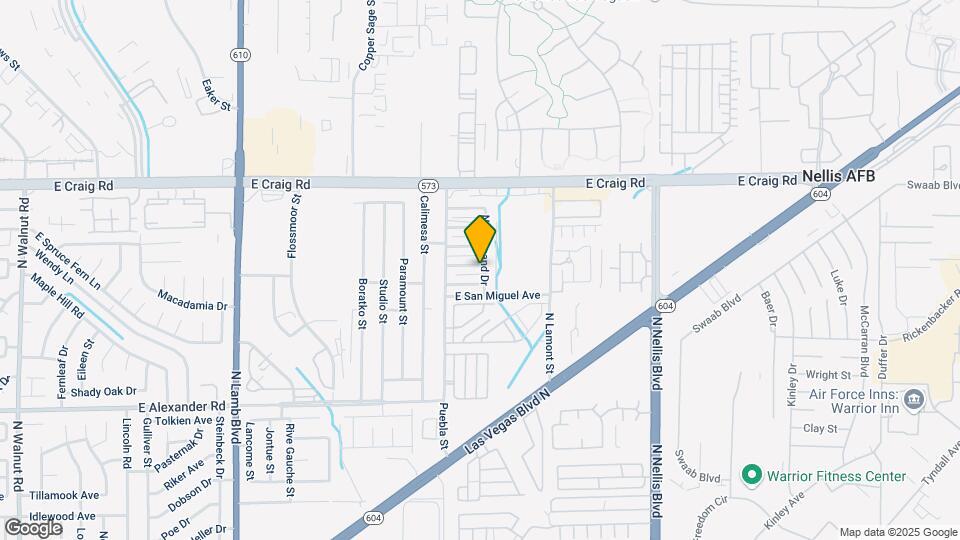 4781 Convaire Ave Map and Location Details