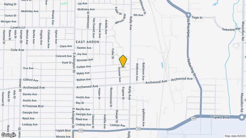 1237 Wyley Ave, Unit 1237 Mapa y Detalles de la Ubicación
