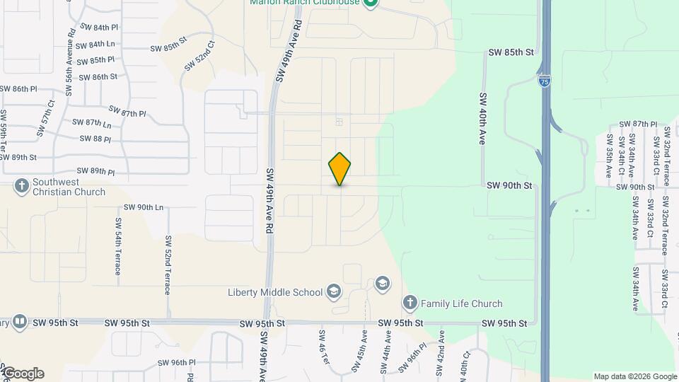 9109 SW 45th Ter Map and Location Details