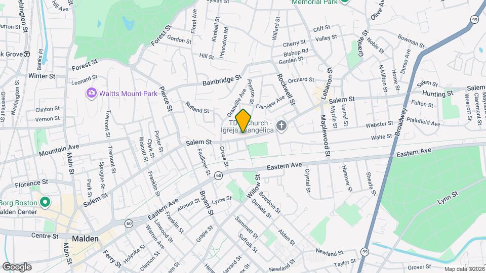 452 Salem St Map and Location Details