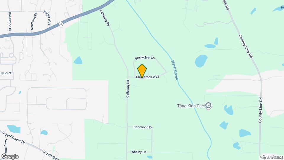135 Clearbrook Way Map and Location Details