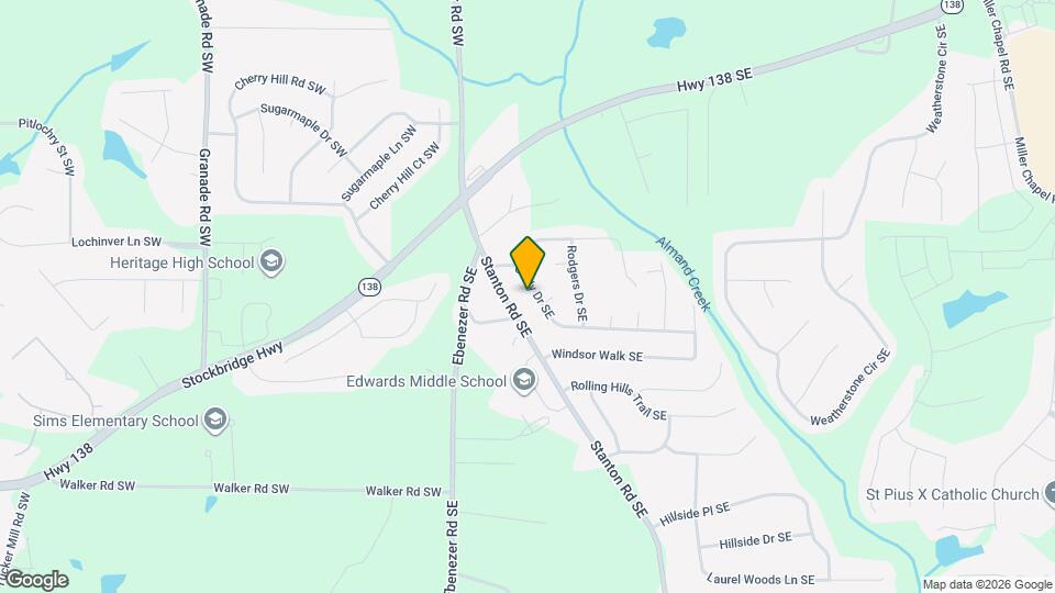 299 Cindy Dr SE Map and Location Details