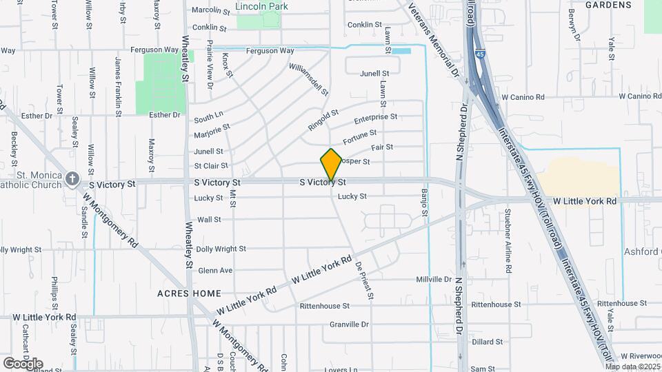 7604 De Priest St Map and Location Details