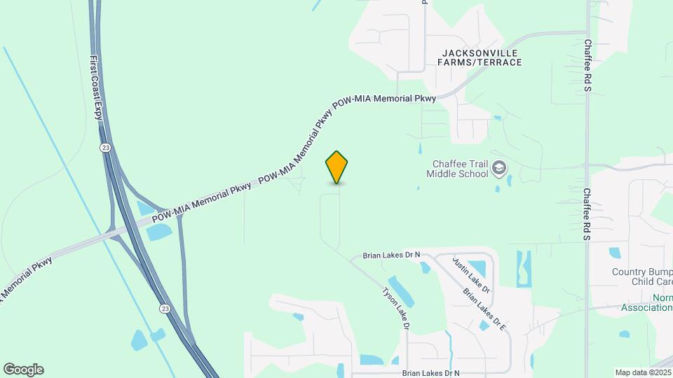 1958 Tyson Lake Dr Mapa y Detalles de la Ubicación