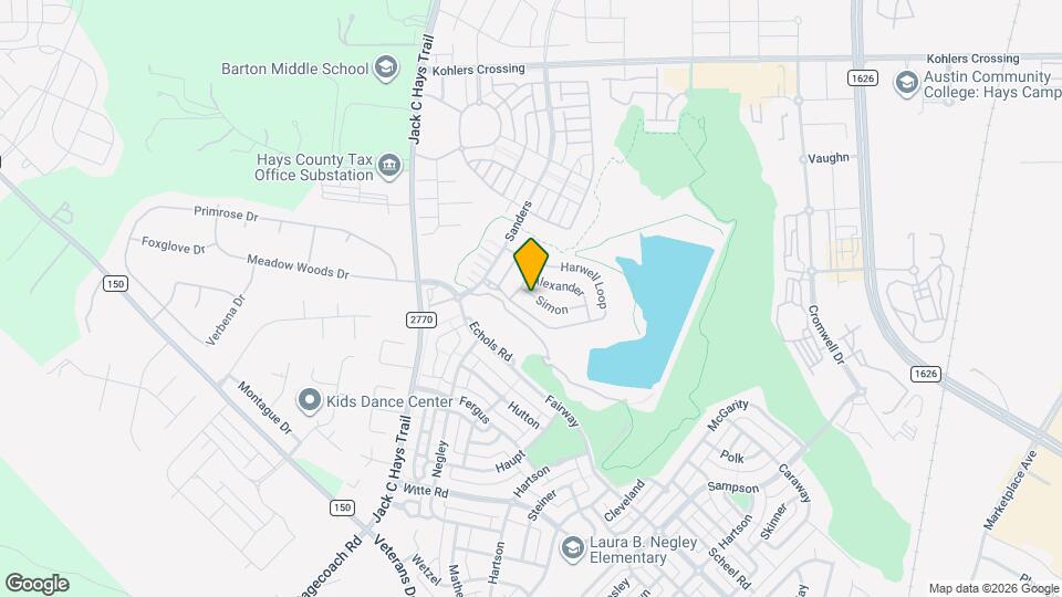 127 Simon Map and Location Details