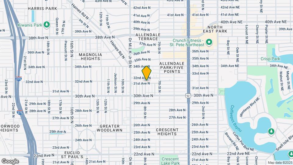 763 31st Ave N, Unit 1 Map and Location Details