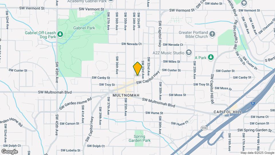 7640 SW 34th Ave Map and Location Details