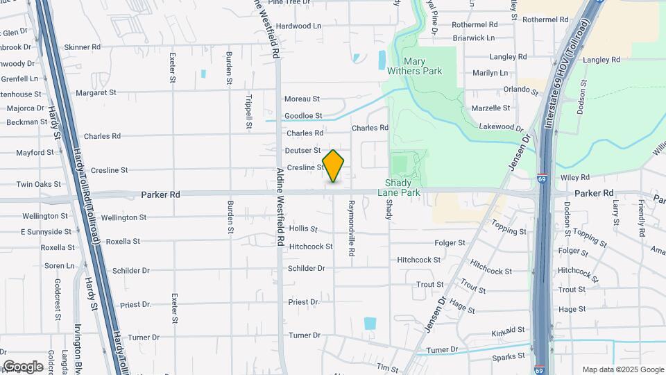 2429 Parker Rd Map and Location Details