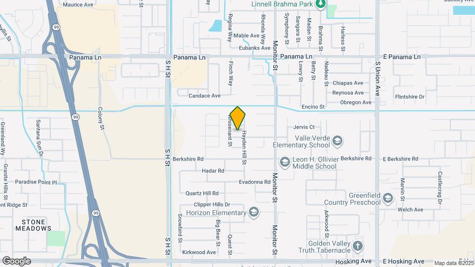 1208 Bachelor St Map and Location Details