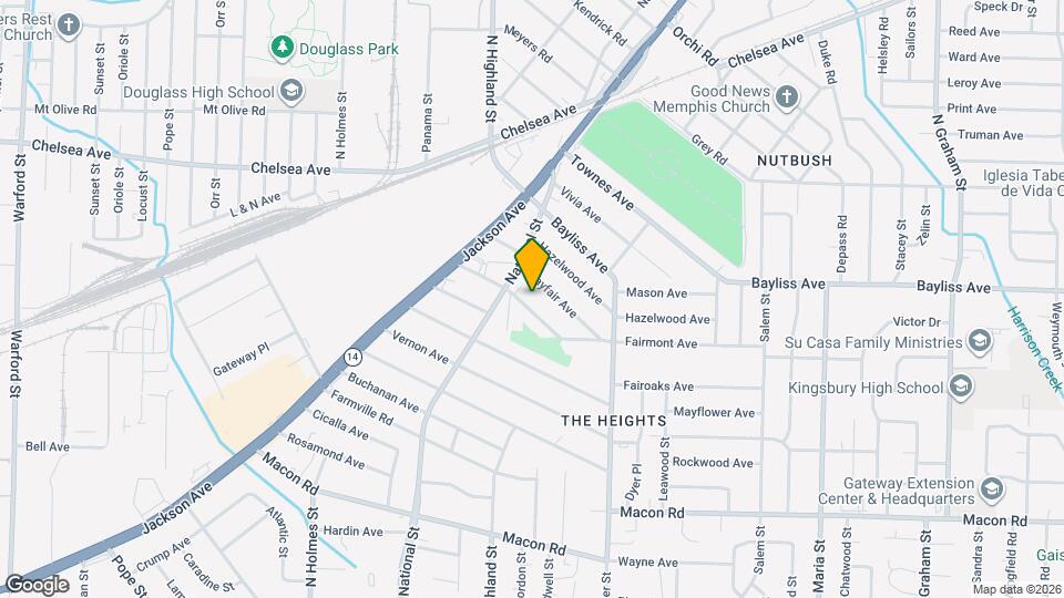 3532 Kallaher Ave Map and Location Details