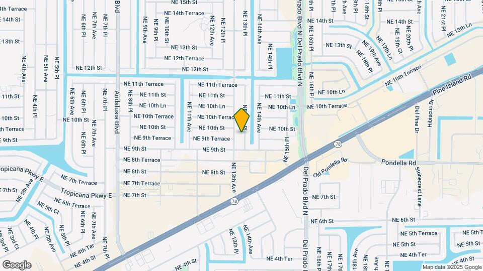918 NE 13th Pl Map and Location Details