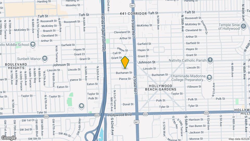 6045 Buchanan St Map and Location Details