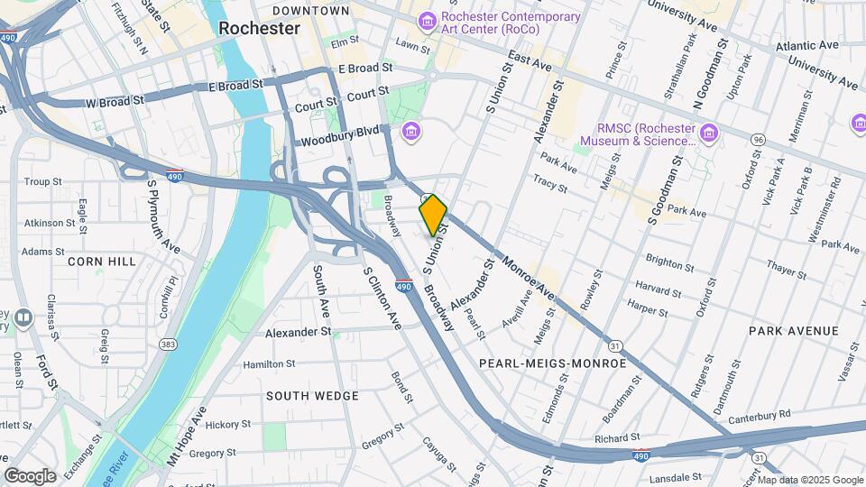 161 S Union St Map and Location Details