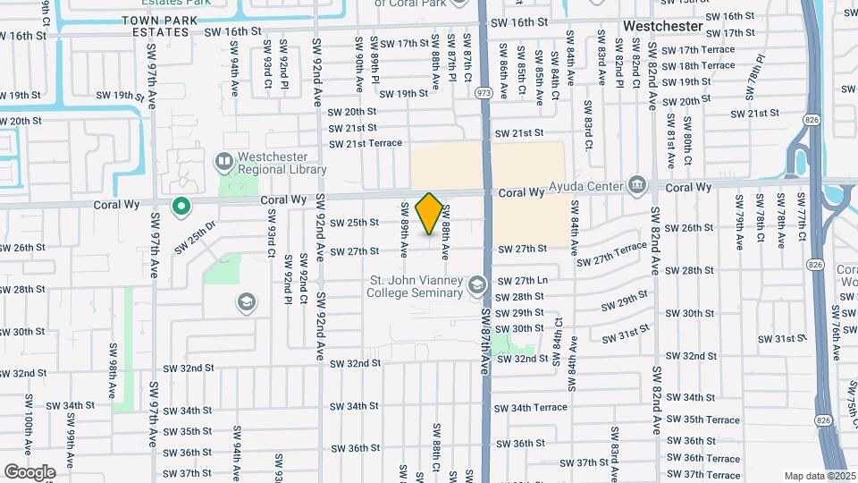 8855 SW 27th St Mapa y Detalles de la Ubicación