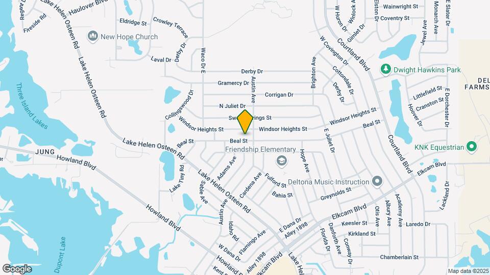 2692 Beal St Map and Location Details