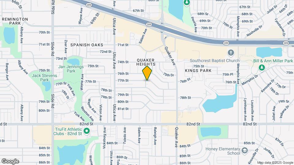 4437 77th St Map and Location Details
