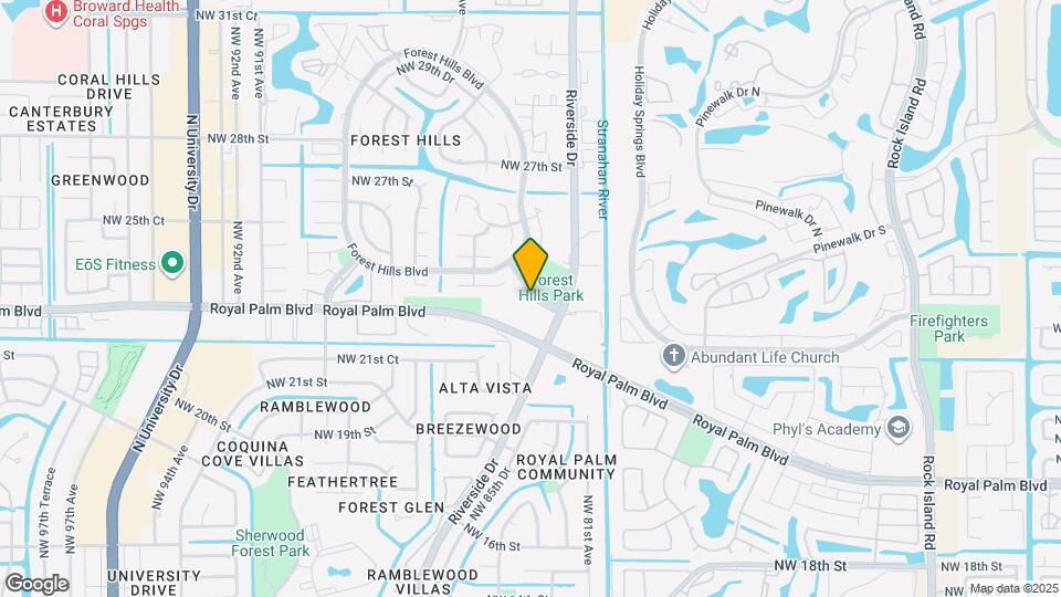 8292 NW 24th St Map and Location Details