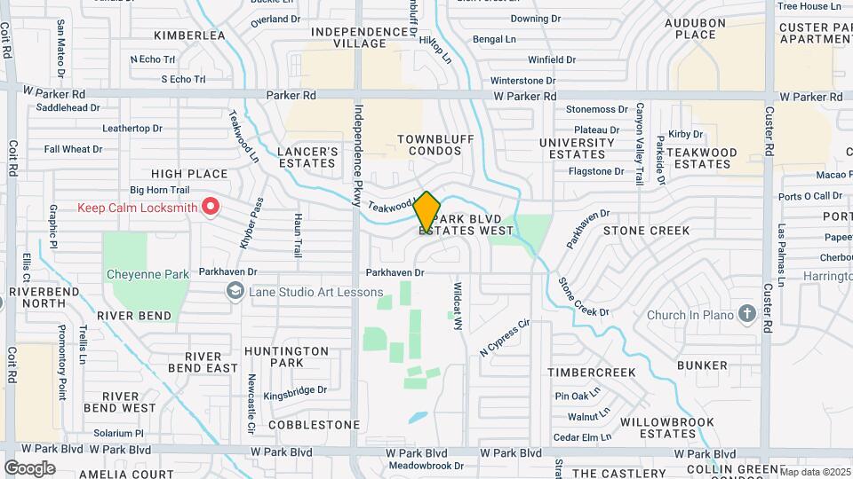 2809 Winterplace Cir Map and Location Details