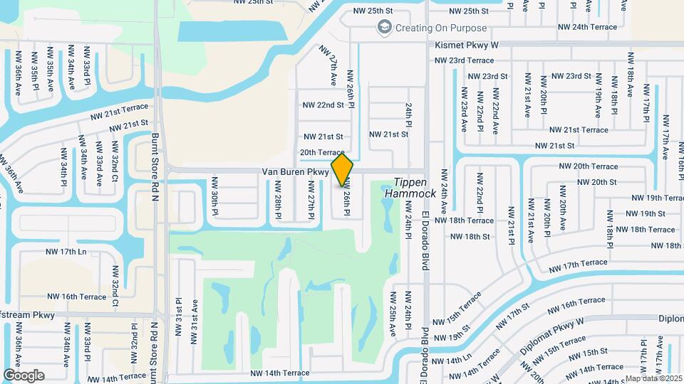 1908 NW 26th Pl Map and Location Details