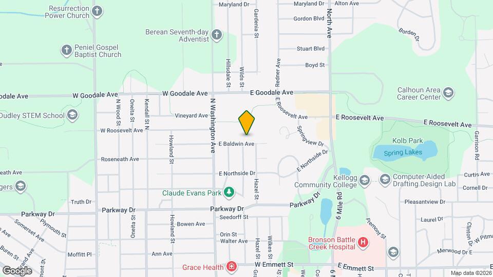 51 E Baldwin Ave Map and Location Details