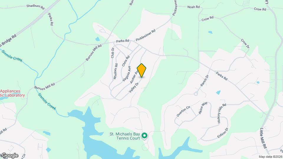 5285 Valley Dr Map and Location Details