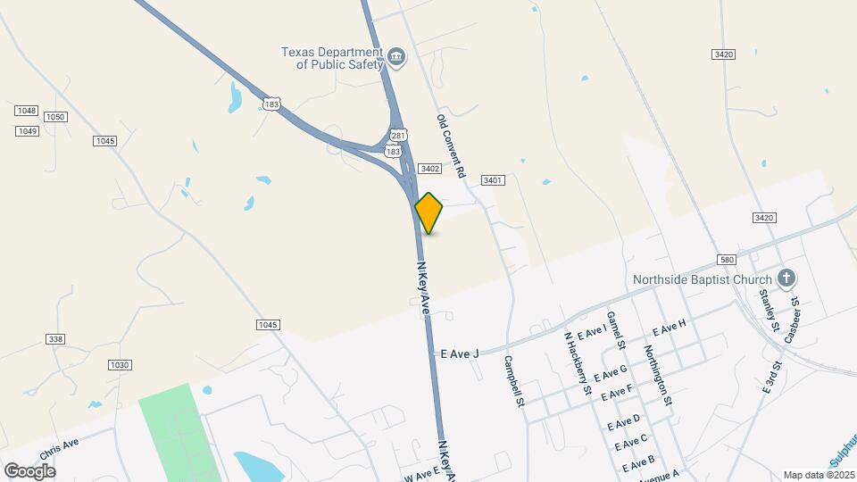 Hillside Motel Map and Location Details