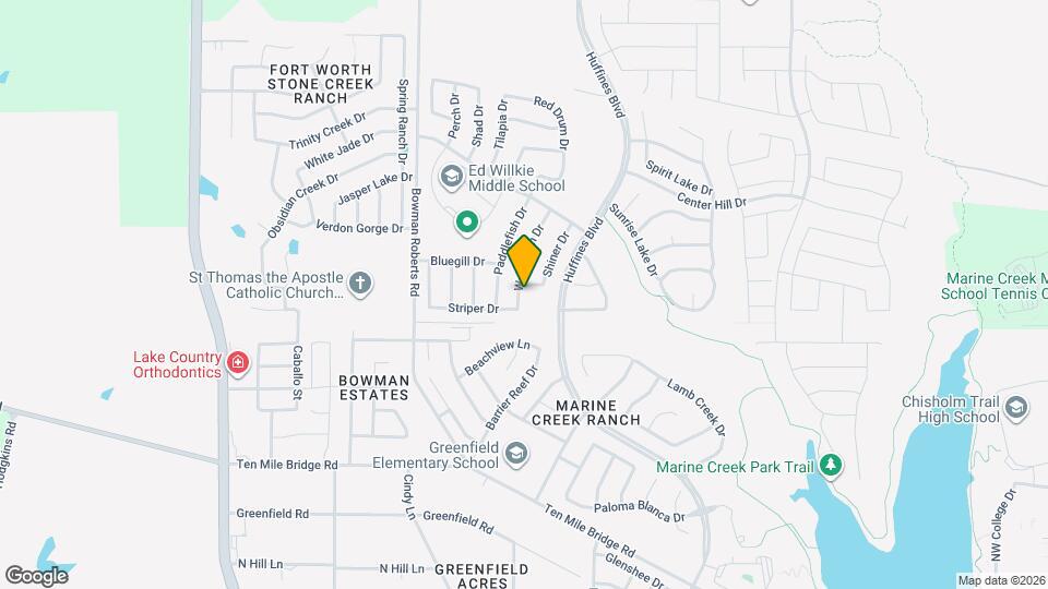 5900 Shiner Dr Map and Location Details