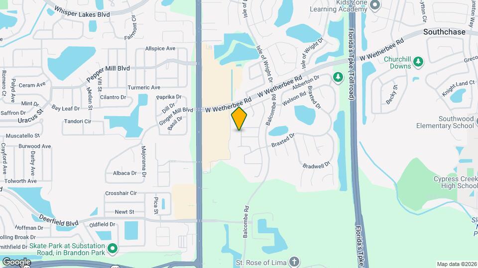 1813 Snaresbrook Way Map and Location Details