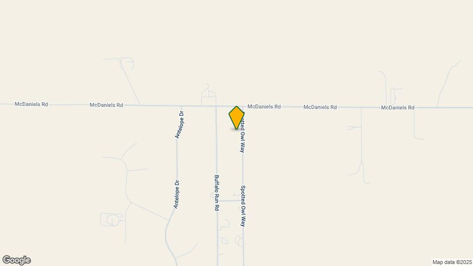 1416 Spotted Owl Way Map and Location Details