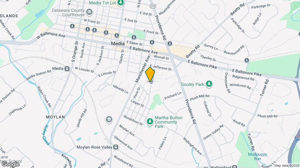 432 Vernon St Map and Location Details