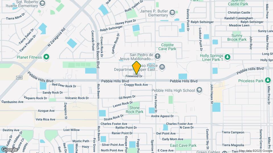 14248 Firewood Dr Map and Location Details