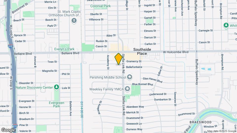 3917 Gramercy St Map and Location Details
