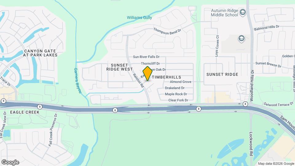 10710 Ambergate Dr Map and Location Details