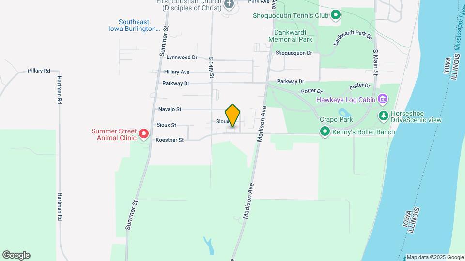 1204 Koestner St, Unit 2 Map and Location Details