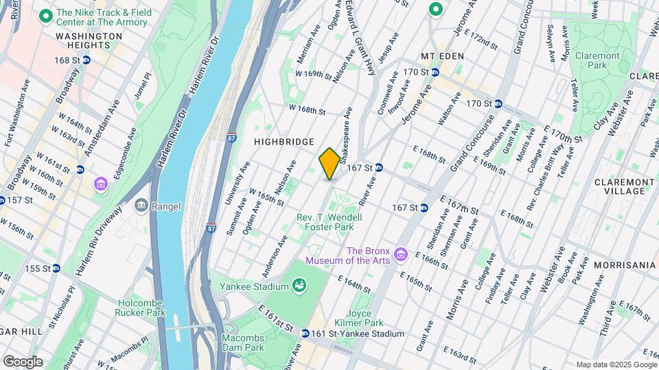 1115 Jerome Ave Map and Location Details
