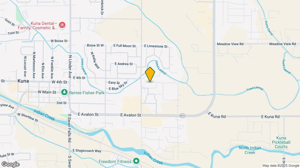 895 E Folgado Ct Map and Location Details