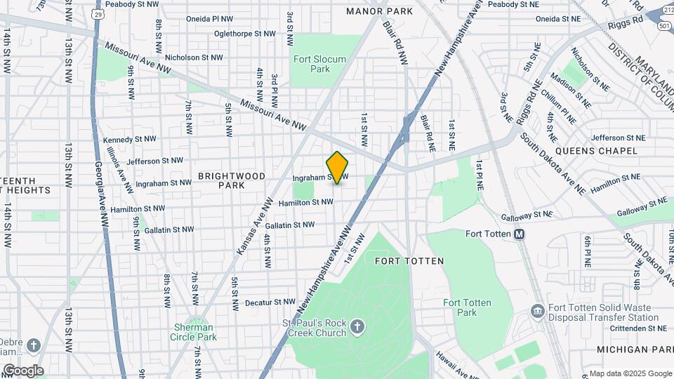 5219 2nd St NW Map and Location Details