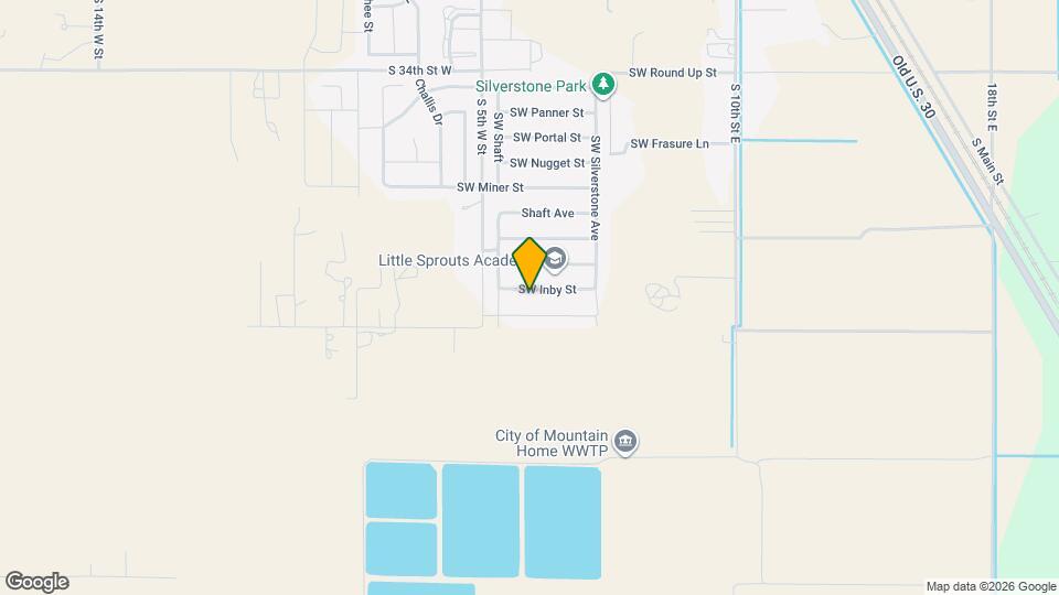 715 SW Inby St Map and Location Details