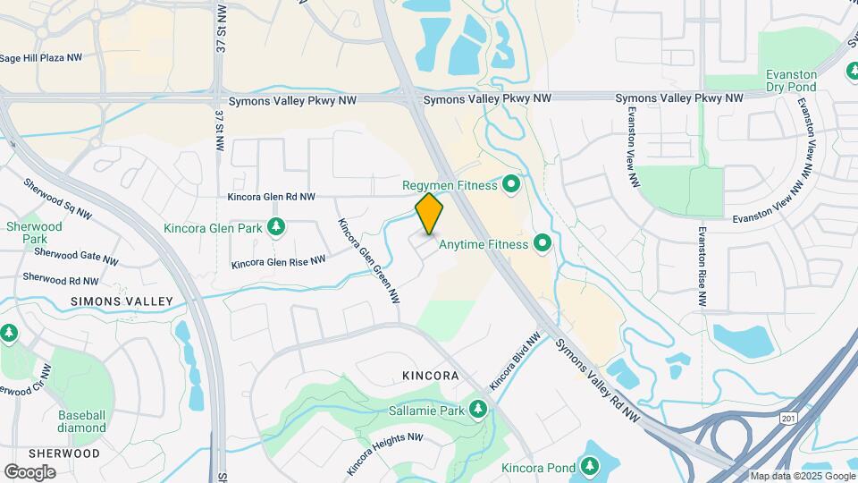 227 Kincora Ln NW Map and Location Details
