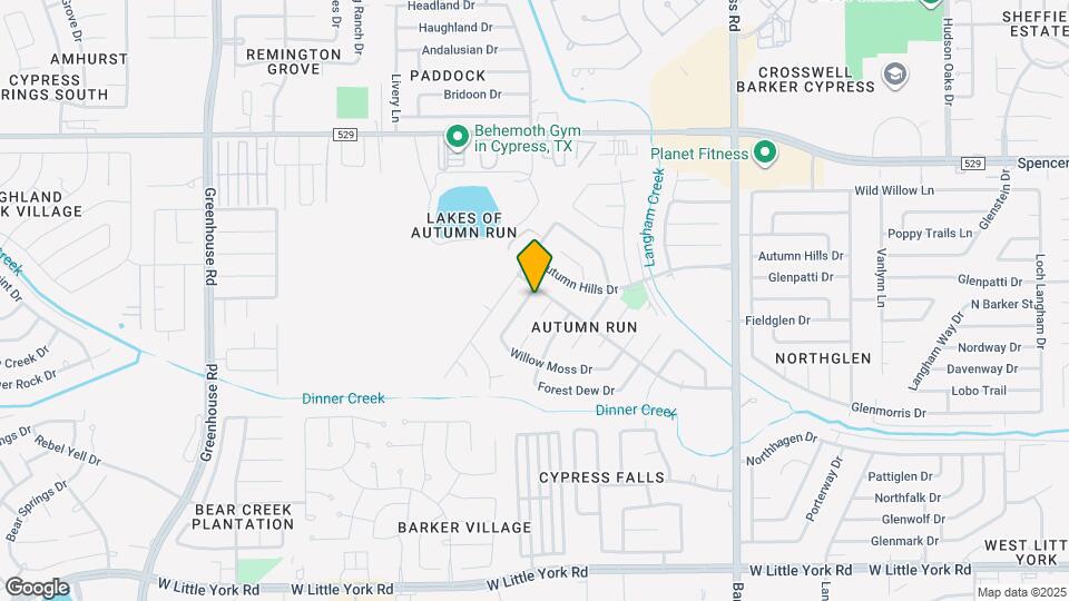 6726 Misty Dale Dr Map and Location Details