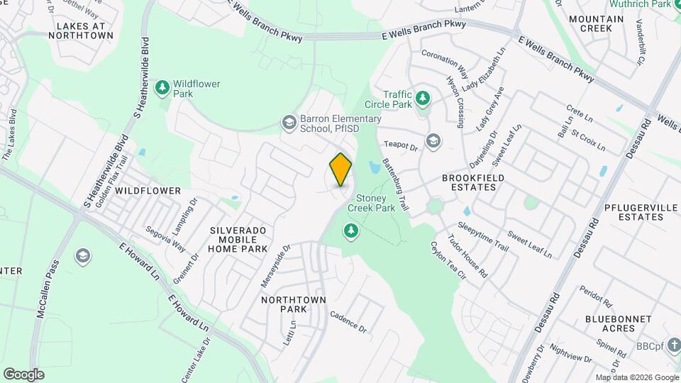 917 Sebastian Bend Map and Location Details