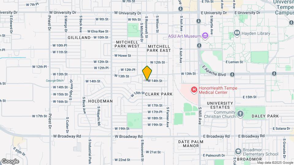 523 W 14th St Map and Location Details