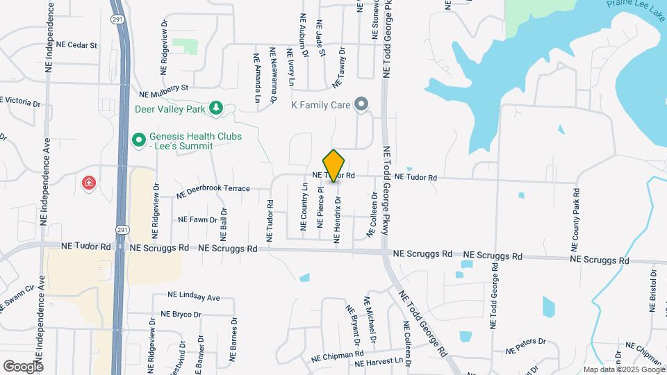 1224 NE Hendrix Dr Map and Location Details