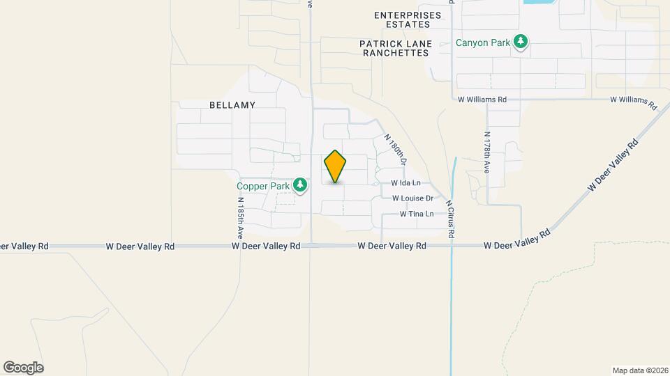 18235 W Ida Ln Map and Location Details