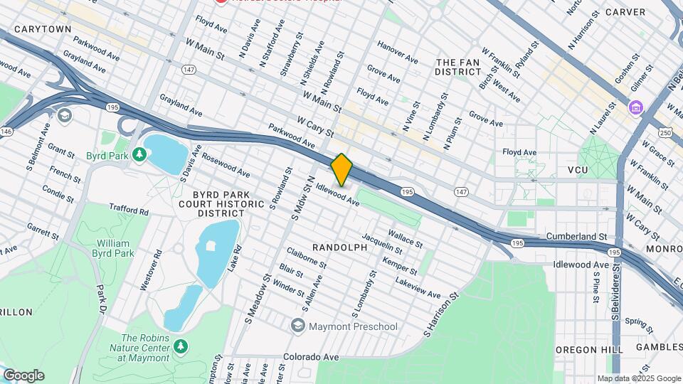 1822 Idlewood Ave Mapa y Detalles de la Ubicación