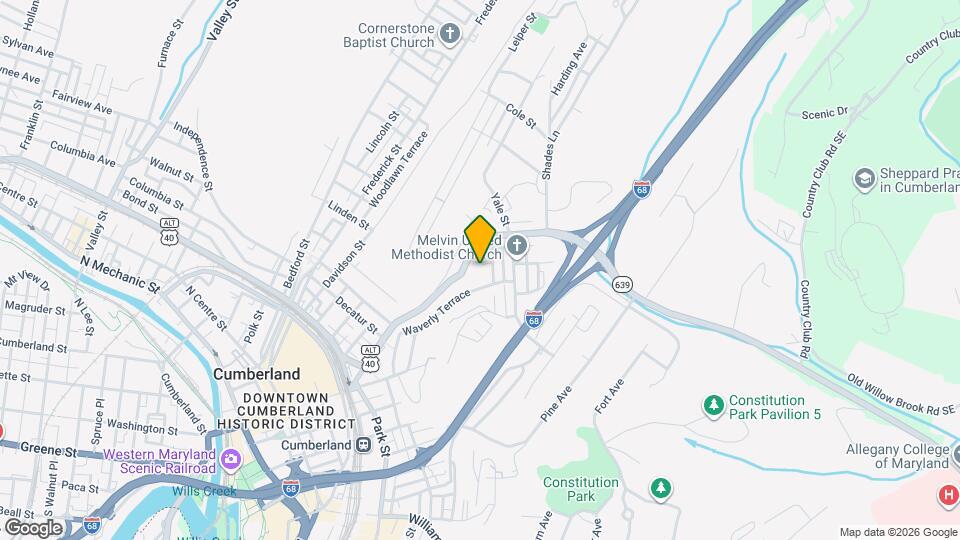 9 W View Terrace Map and Location Details